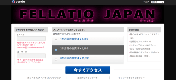 planを選択し、今すぐアクセスをクリック