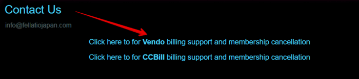 vendoから退会する